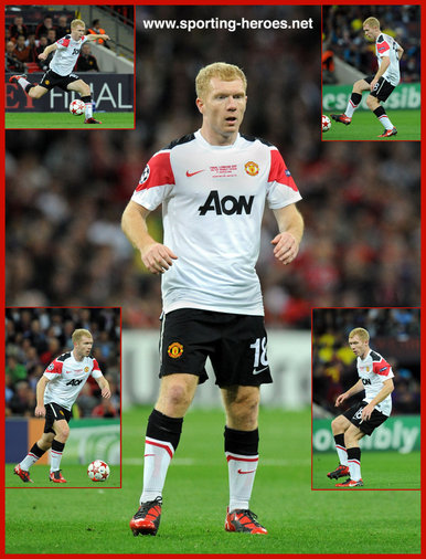 Paul Scholes - Manchester United - 2011 UEFA Champions League Final.