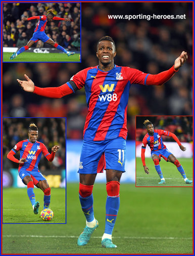 Wilfried ZAHA - Crystal Palace - League Appearances