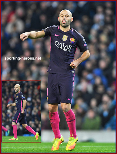 Javier Mascherano - Barcelona - 2016/17 Champions League.