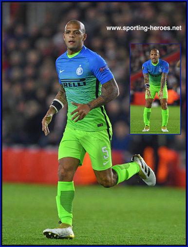 Felipe Melo - Inter Milan (Internazionale) - 2016/17 UEFA Europe League.