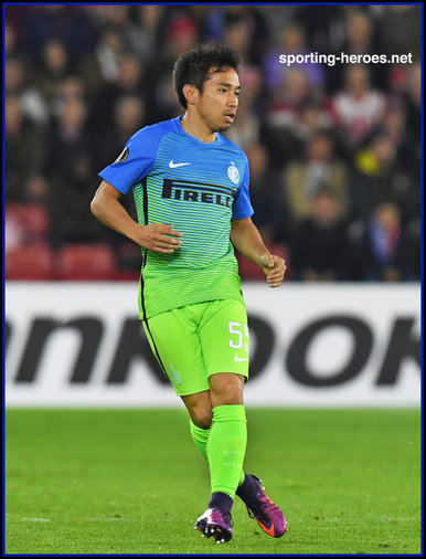 Yuto Nagatomo - Inter Milan (Internazionale) - 2016/17 UEFA Europe League.