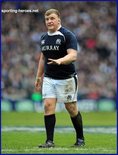 Moray Low - Scotland - International Rugby Union Caps.