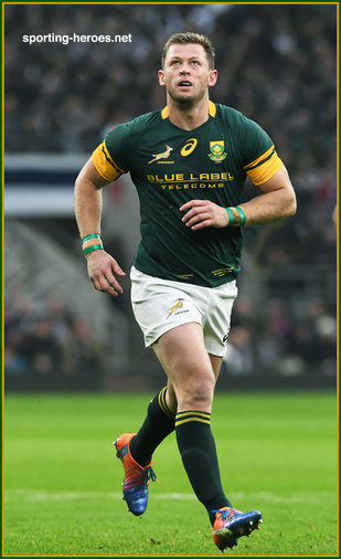 Ruan COMBRINCK - South Africa - International rugby caps.