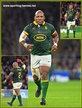 Bongi MBONAMBI - South Africa - International Rugby Union Caps.