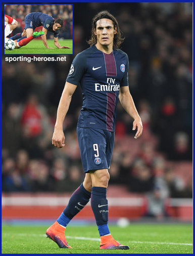 Edinson Cavani - Paris Saint-Germain - 2016/17 Champions League.