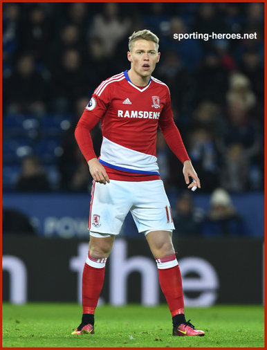 Viktor FISCHER - Middlesbrough FC - Premier League Appearances