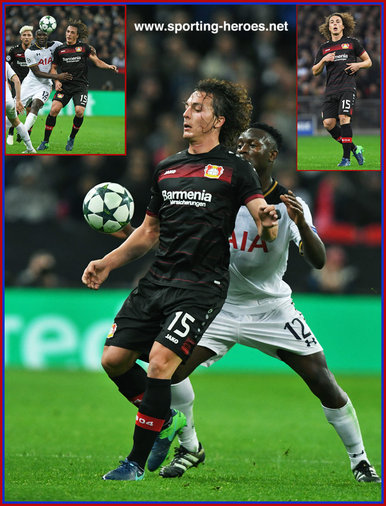 Julian BAUMGARTLINGER - Bayer Leverkusen - 2016/17 Champions League.