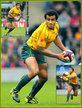 Will GENIA - Australia - International rugby union caps 2009-2012.