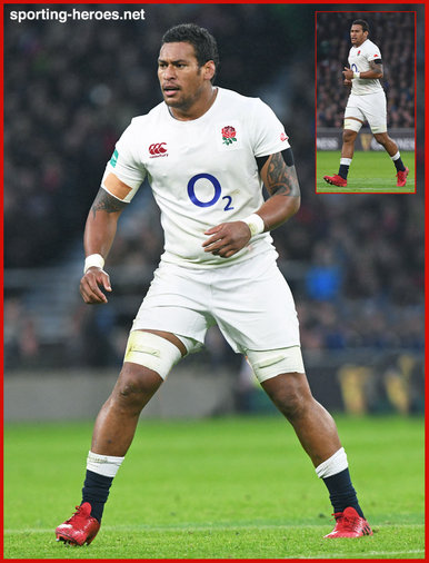 Nathan  HUGHES - England - International Rugby Union Caps.