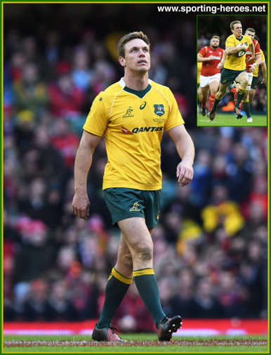 Dane HAYLETT-PETTY - Australia - International rugby matches.