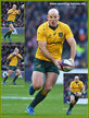 Stephen MOORE - Australia - International rugby union caps 2014 - 2017.