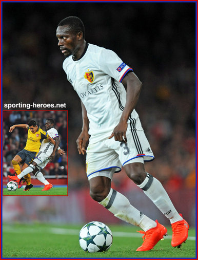 Adama (1990) TRAORE - Basel 1893 FC - 2016/17 Champions League.