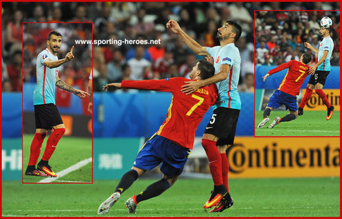 Mehmet Topal - Turkey - 2016 European Football Championships.