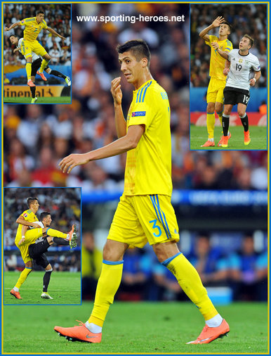 Yevhen KHACHERIDI - Ukraine - 2016 European Football Championships.
