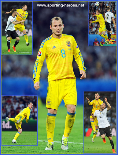 Roman ZOZULYA - Ukraine - 2016 European Football Championships.