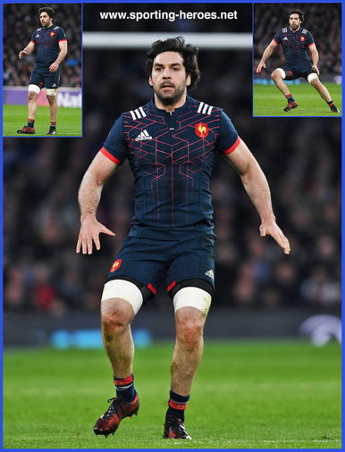 Kevin GOURDON - France - International rugby matches.