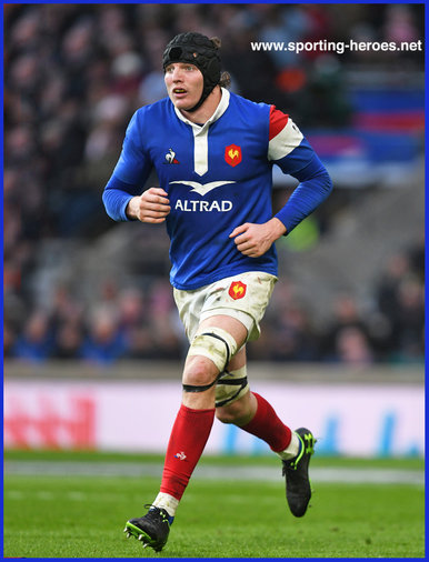 Arthur ITURRIA - France - International rugby caps.