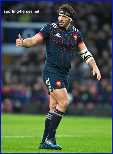 Remi LAMERAT - France - International rugby matches.