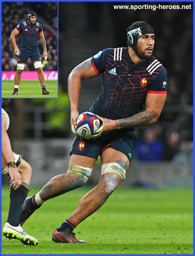 Sebastien VAHAAMAHINA - France - International Rugby Union Caps.