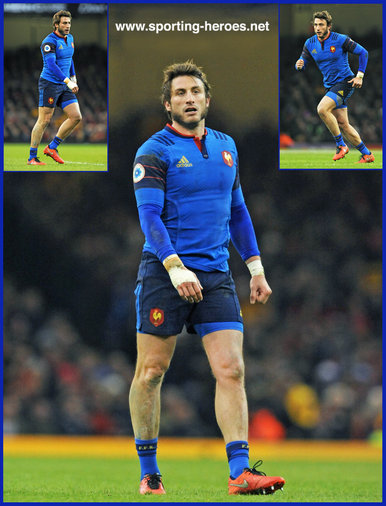 Maxime Medard - France - International Rugby Caps. 2014 - 2019