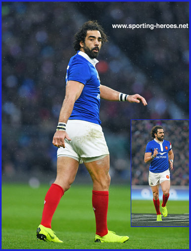 Yoann HUGET - France - International Rugby Caps. 2016 -