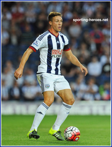 James CHESTER - West Bromwich Albion - Premiership Appearances.