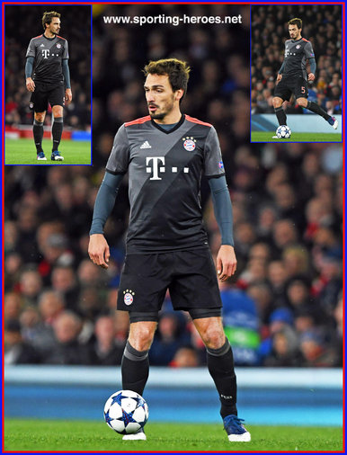 Mats HUMMELS - Bayern Munchen - 2016/17 Champions League. Knock out games.