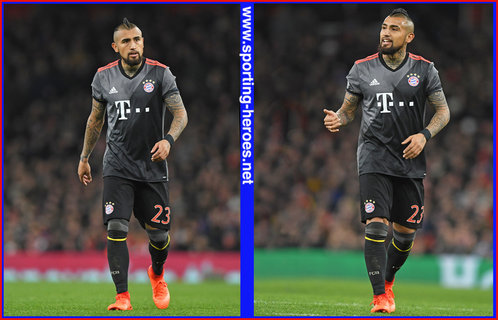 Arturo Vidal - Bayern Munchen - 2016/17 Champions League. Knock out games.