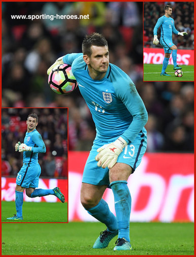 Tom HEATON - England - International Football Games.