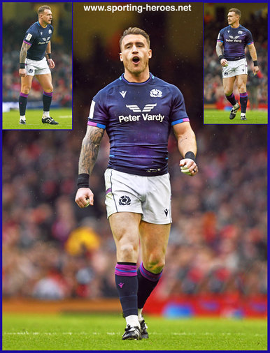 Stuart HOGG - Scotland - International Rugby Caps. 2016-2023