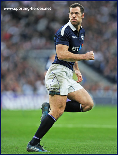 Tim VISSER - Scotland - International Rugby Union Caps.