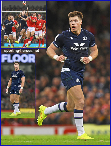 Huw JONES - Scotland - International rugby matches.