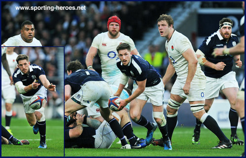 Henry PYRGOS - Scotland - International rugby matches.