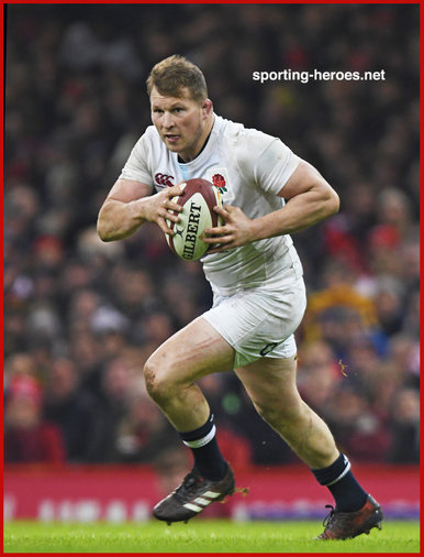 Dylan Hartley - England - International rugby caps 2016 - 2018.