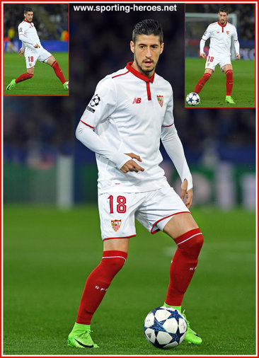 Sergio ESCUDERO - Sevilla - 2016/17 Champions League. Knock out games.