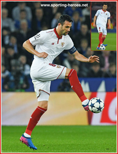 Vicente IBORRA - Sevilla - 2016/17 Champions League. Knock out games.