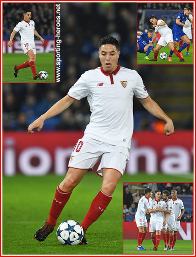 Samir NASRI - Sevilla - 2016/17 Champions League. Knock out games.