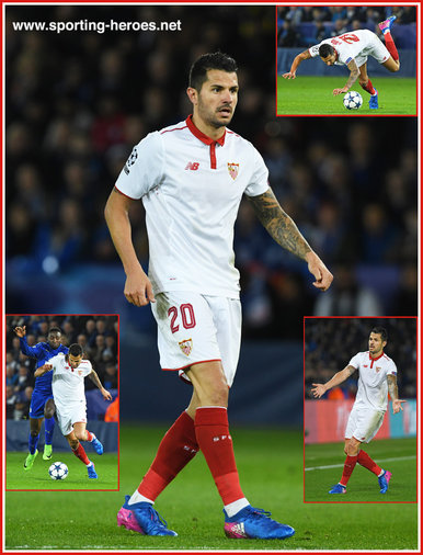 Victor "Vitolo" PEREZ - Sevilla - 2016/17 Champions League. Knock out games.