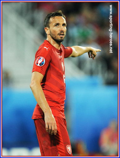 Tomas Sivok - Czech Republic - 2016 European Football Finals. Euro 2016.