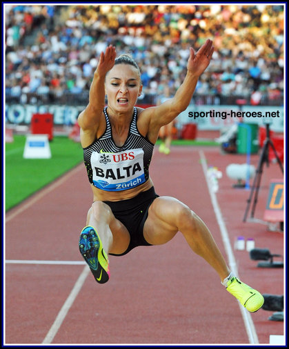 Ksenija Balta - Estonia - Sixth at 2016 Olympic Games in Rio.