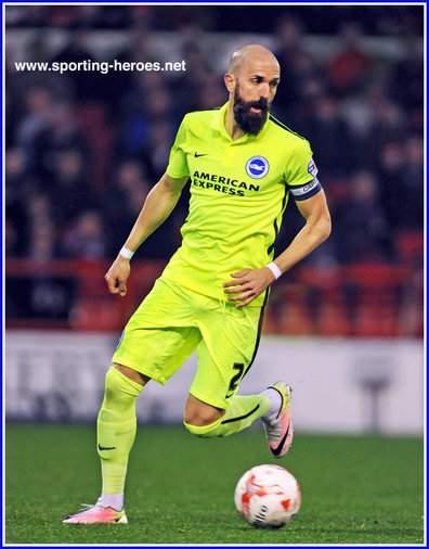 Bruno Saltor - Brighton & Hove Albion - League Appearances