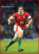 Paul JAMES - Wales - International rugby caps 2003-2012.