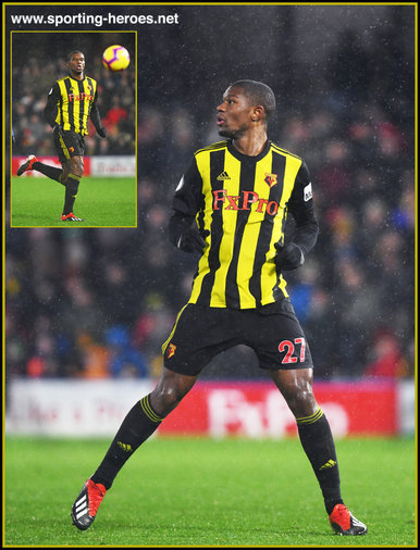 Christian KABASELE - Watford FC - League Appearances