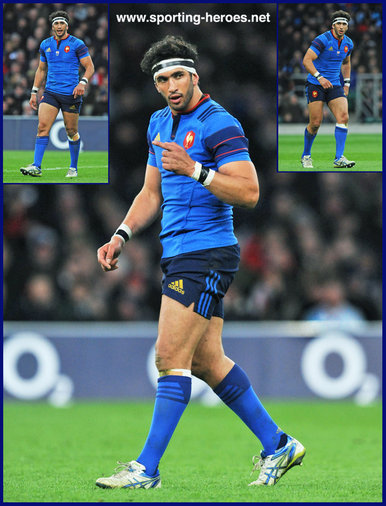 Maxime MERMOZ - France - International rugby caps.