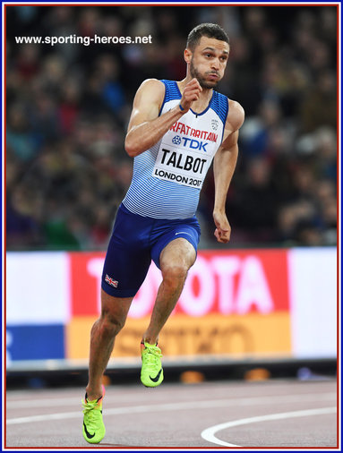 Daniel  TALBOT - Great Britain & N.I. - 4x100m Gold medal & 200m Best time ever.