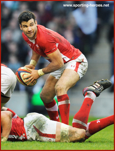 Mike Phillips - Wales - International rugby caps 2010 - 2015.