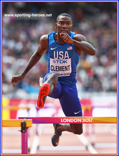 Kerron Clement - U.S.A. - 400m hurdles bronze at 2017 World Championships