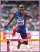 Kerron CLEMENT - U.S.A. - 400m hurdles bronze at 2017 World Championships