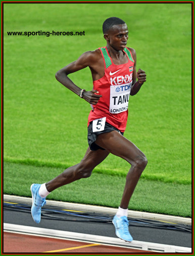 Paul TANUI - Kenya - Bronze medal in 10,000m at 2017 World Championships