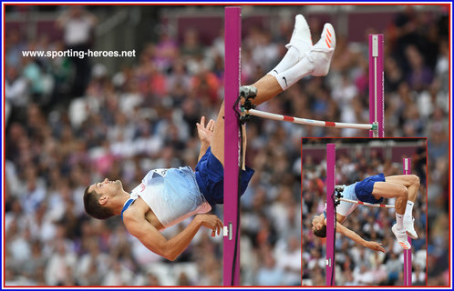 Robbie GRABARZ - Great Britain & N.I. - 6th in high jump at 2017 World Championships